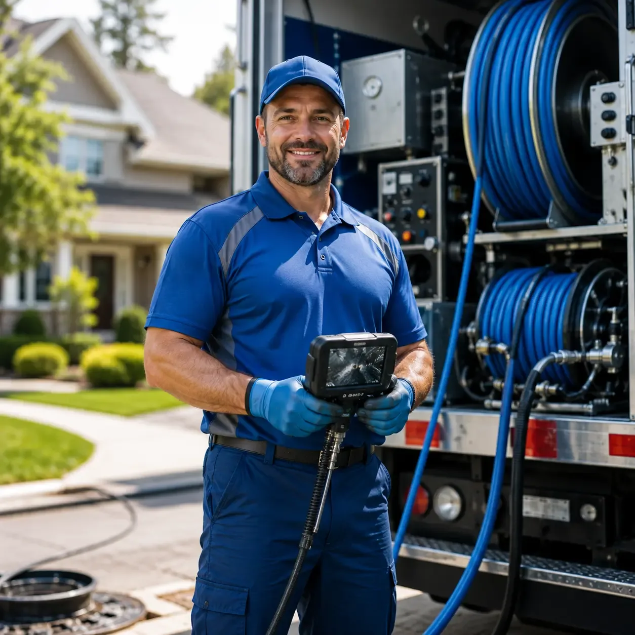 Local outdoor drain cleaning specialists in Luana, IA